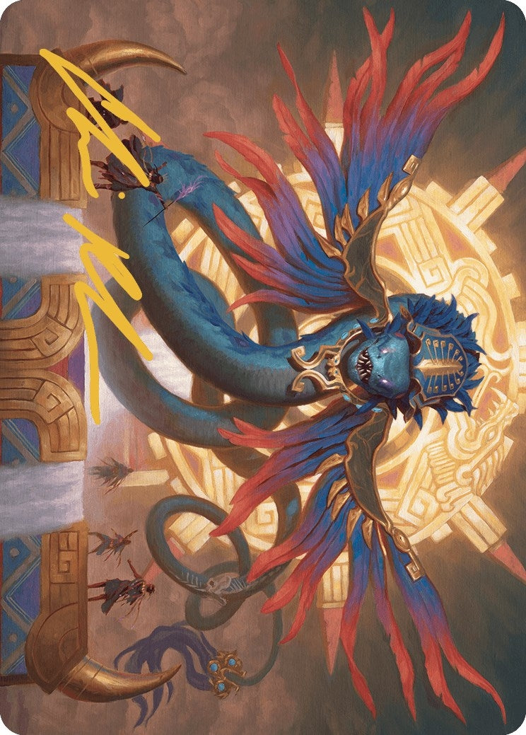 Image for Ojer Pakpatiq, Deepest Epoch Art Card (13/81) (Gold-Stamped Signature) (Art Series: The Lost Caverns of Ixalan) (13) - Magic: The Gathering