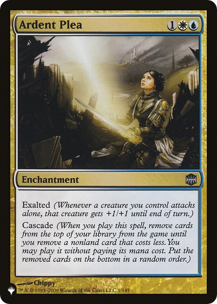Image for Ardent Plea (The List Reprints) (1/145) - Magic: The Gathering