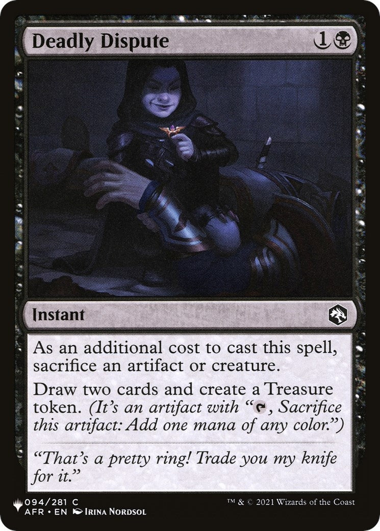 Image for Deadly Dispute (The List Reprints) (094/281) - Magic: The Gathering