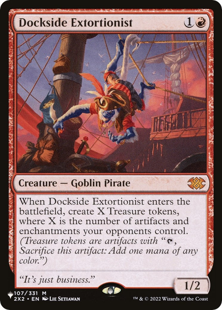Image for Dockside Extortionist (The List Reprints) (107/024) - Magic: The Gathering