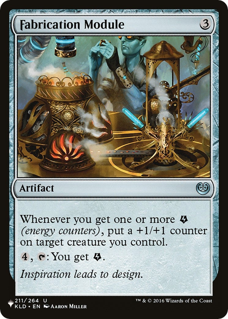 Image for Fabrication Module (The List Reprints) (211/264) - Magic: The Gathering