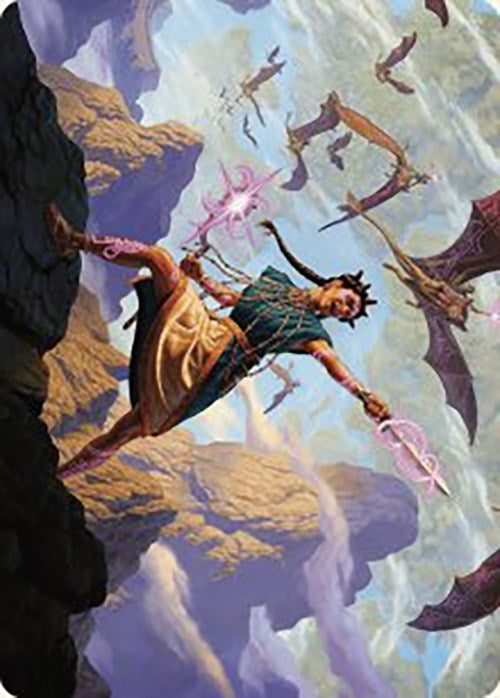 Image for Warden of the Inner Sky Art Card (Art Series: The Lost Caverns of Ixalan) (7) - Magic: The Gathering