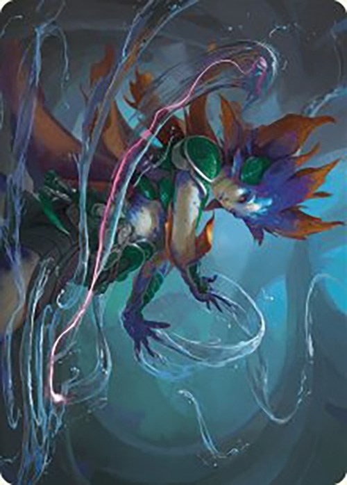 Image for Nicanzil, Current Conductor Art Card (Art Series: The Lost Caverns of Ixalan) (36) - Magic: The Gathering