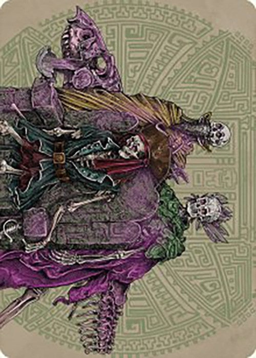 Image for Throne of the Grim Captain Art Card (Art Series: The Lost Caverns of Ixalan) (55) - Magic: The Gathering