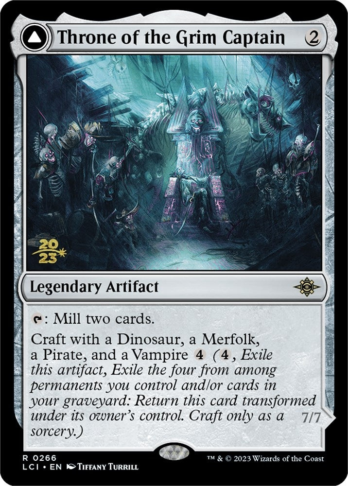 Image for Throne of the Grim Captain (Prerelease Cards) (266) - Magic: The Gathering