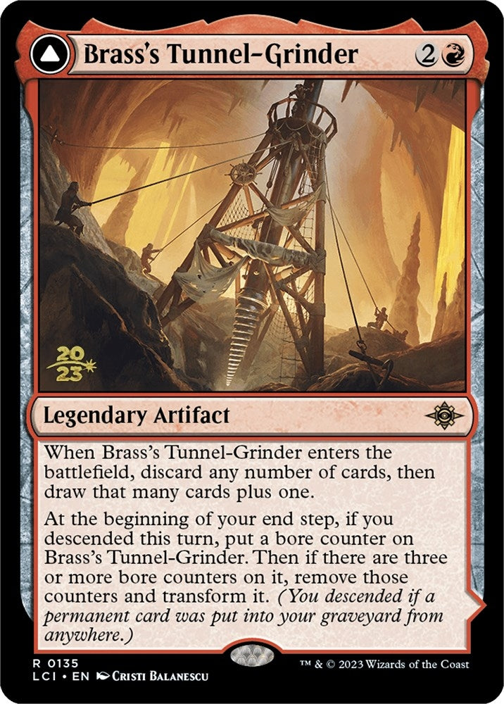 Image for Brass's Tunnel-Grinder (Prerelease Cards) (135) - Magic: The Gathering