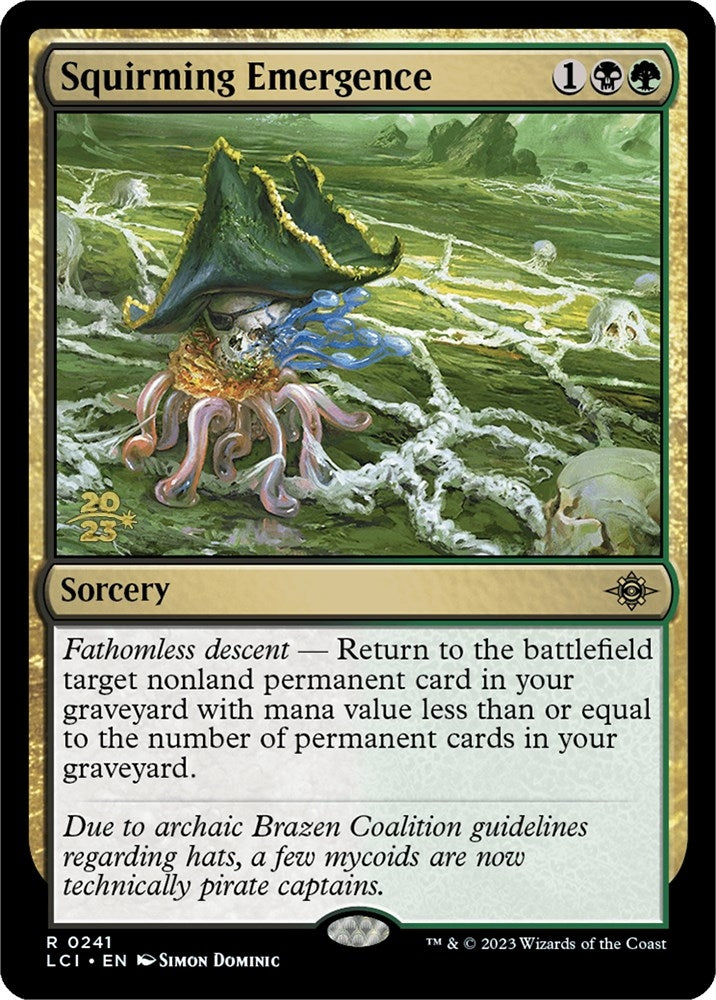 Image for Squirming Emergence (Prerelease Cards) (241) - Magic: The Gathering