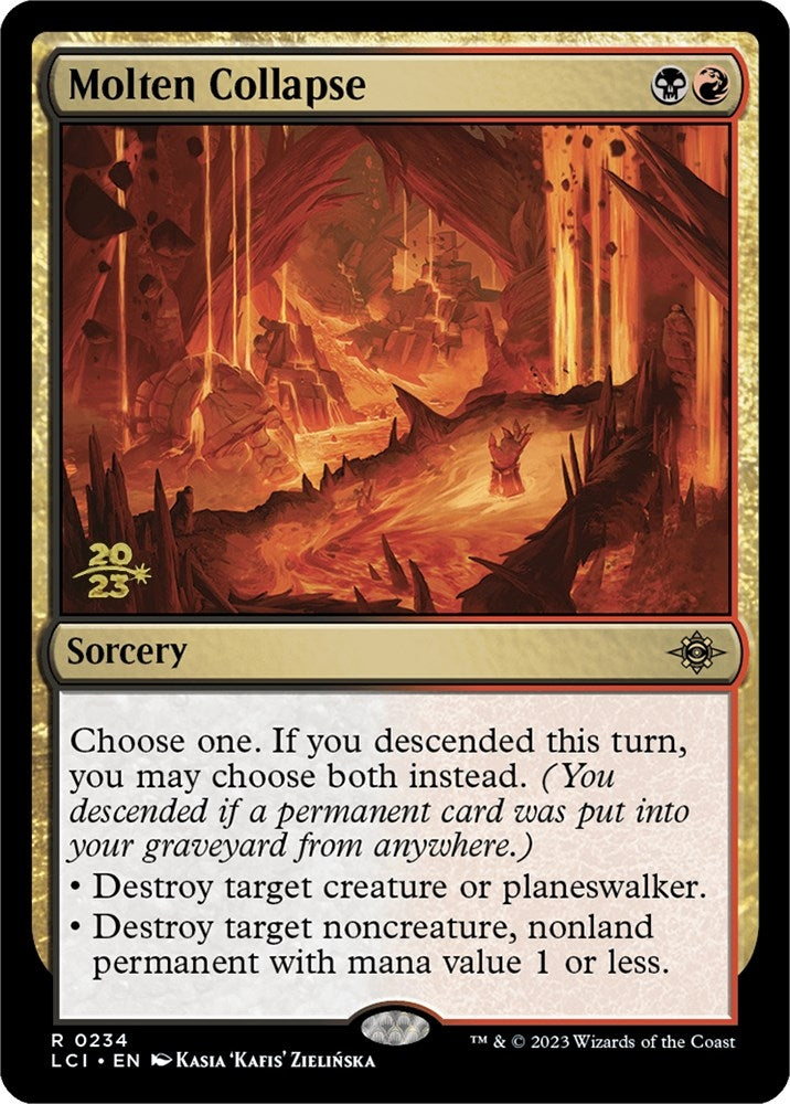 Image for Molten Collapse (Prerelease Cards) (234) - Magic: The Gathering