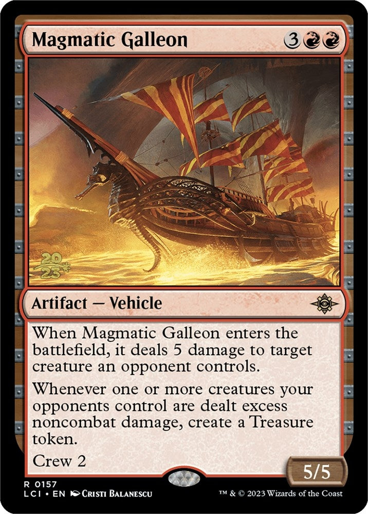 Image for Magmatic Galleon (Prerelease Cards) (157) - Magic: The Gathering