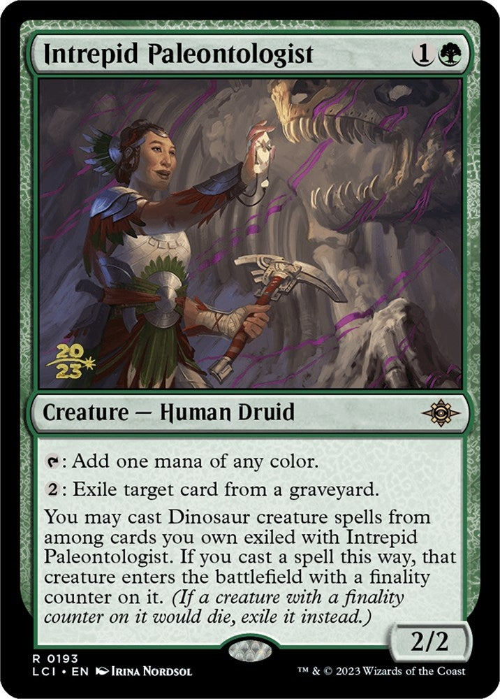 Image for Intrepid Paleontologist (Prerelease Cards) (193) - Magic: The Gathering