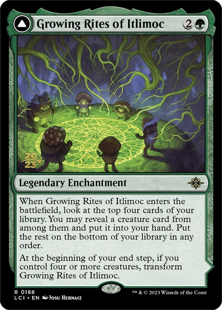 Image for Growing Rites of Itlimoc (LCI) (Prerelease Cards) (188) - Magic: The Gathering