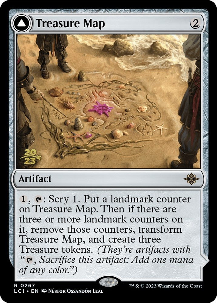 Image for Treasure Map (LCI) (Prerelease Cards) (267) - Magic: The Gathering