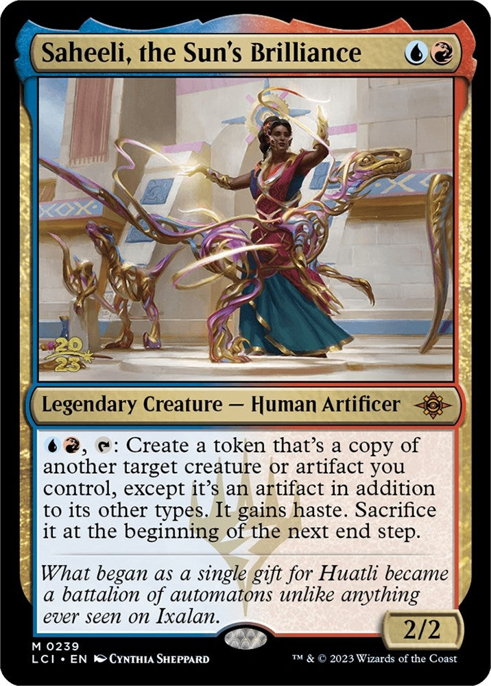 Image for Saheeli, the Sun's Brilliance (Prerelease Cards) (239) - Magic: The Gathering