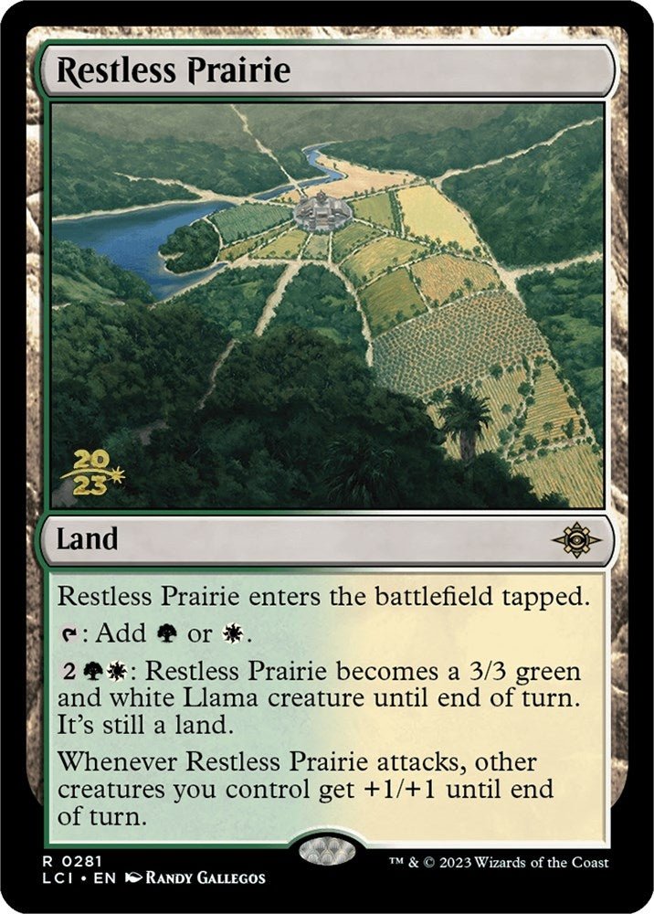 Image for Restless Prairie (Prerelease Cards) (281) - Magic: The Gathering