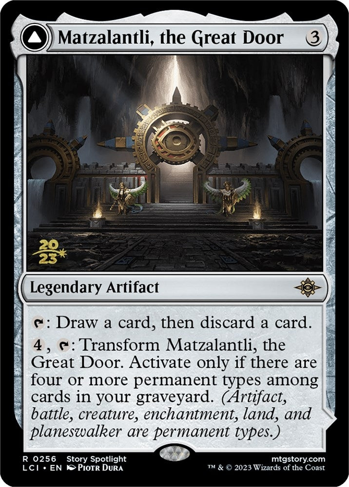 Image for Matzalantli, the Great Door (Prerelease Cards) (256) - Magic: The Gathering