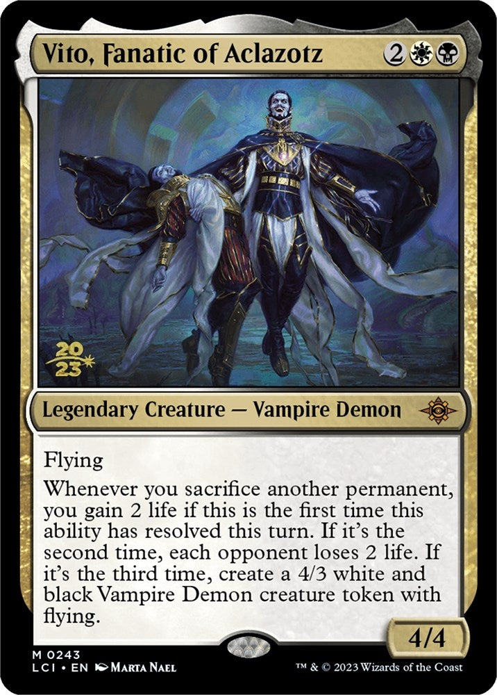 Image for Vito, Fanatic of Aclazotz (Prerelease Cards) (243) - Magic: The Gathering