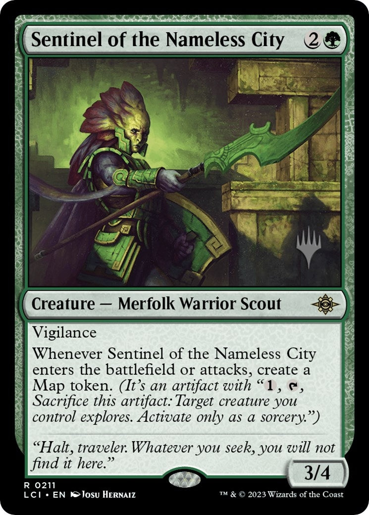 Image for Sentinel of the Nameless City (Promo Pack: The Lost Caverns of Ixalan) (211) - Magic: The Gathering