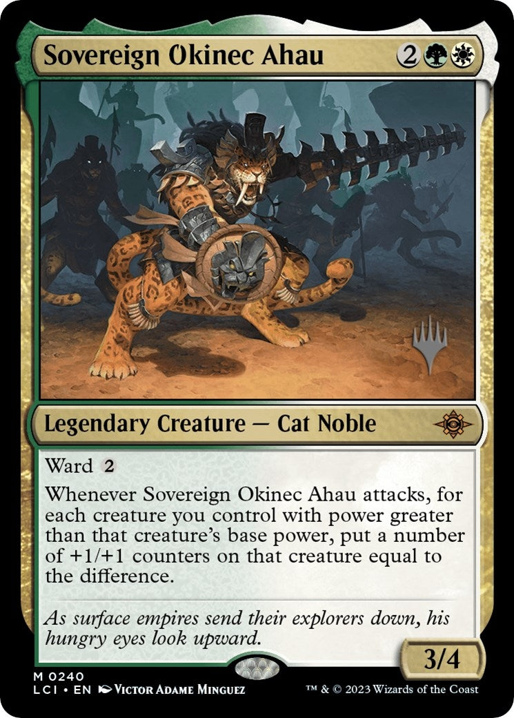 Image for Sovereign Okinec Ahau (Promo Pack: The Lost Caverns of Ixalan) (240) - Magic: The Gathering