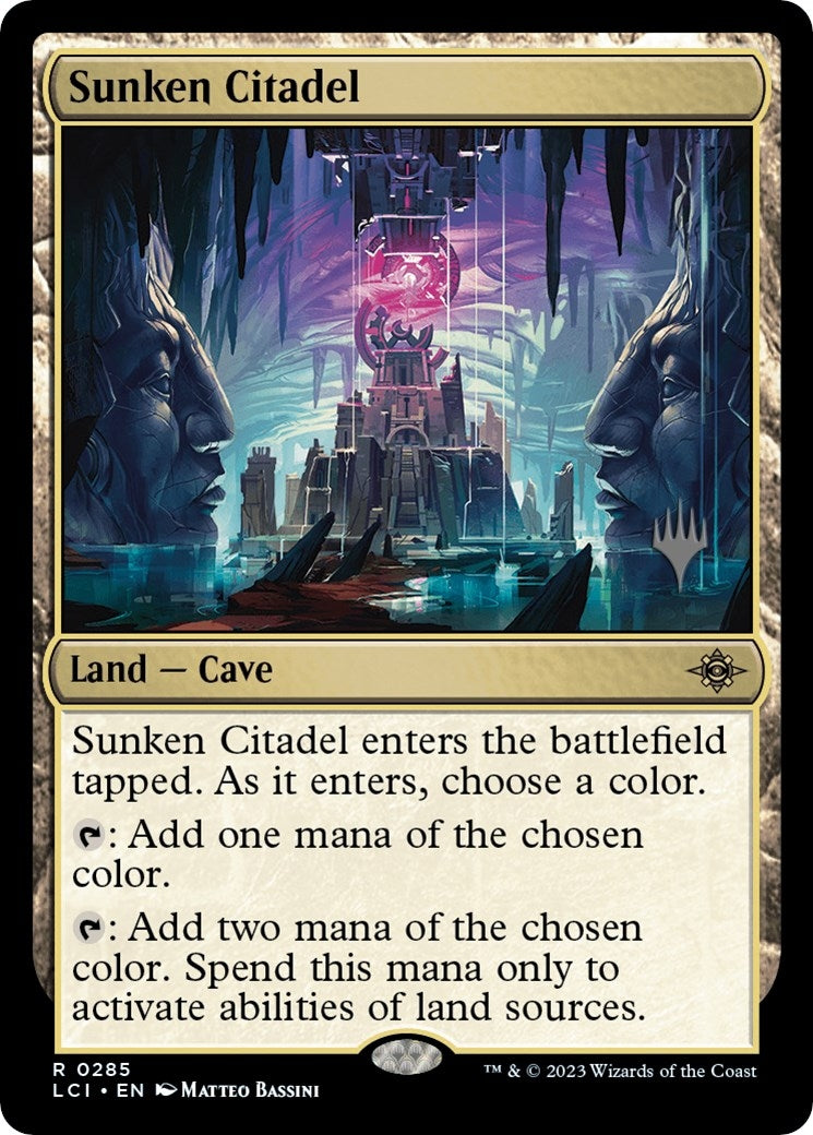 Image for Sunken Citadel (Promo Pack: The Lost Caverns of Ixalan) (285) - Magic: The Gathering