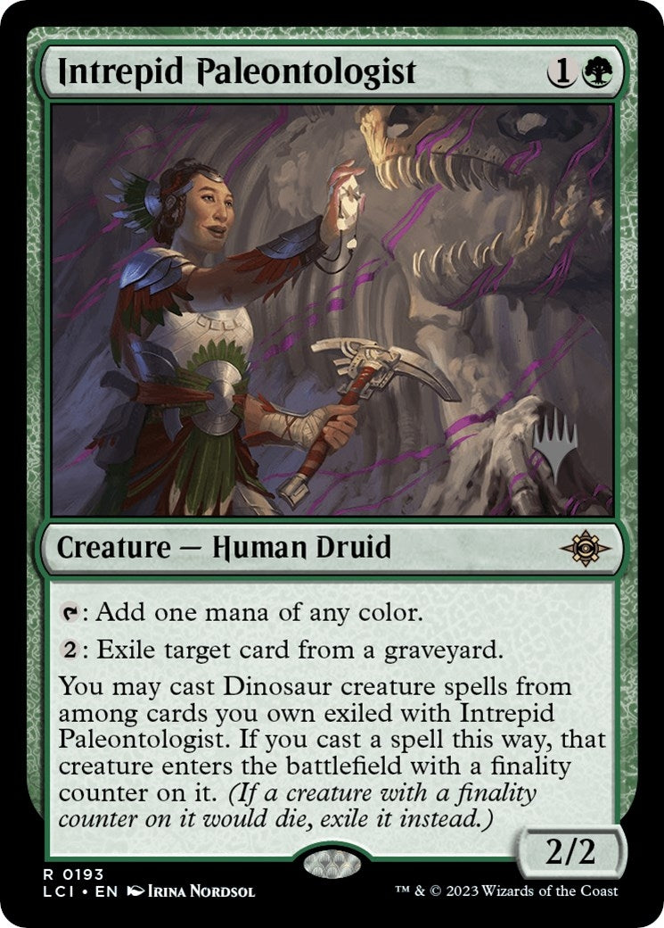 Image for Intrepid Paleontologist (Promo Pack: The Lost Caverns of Ixalan) (193) - Magic: The Gathering