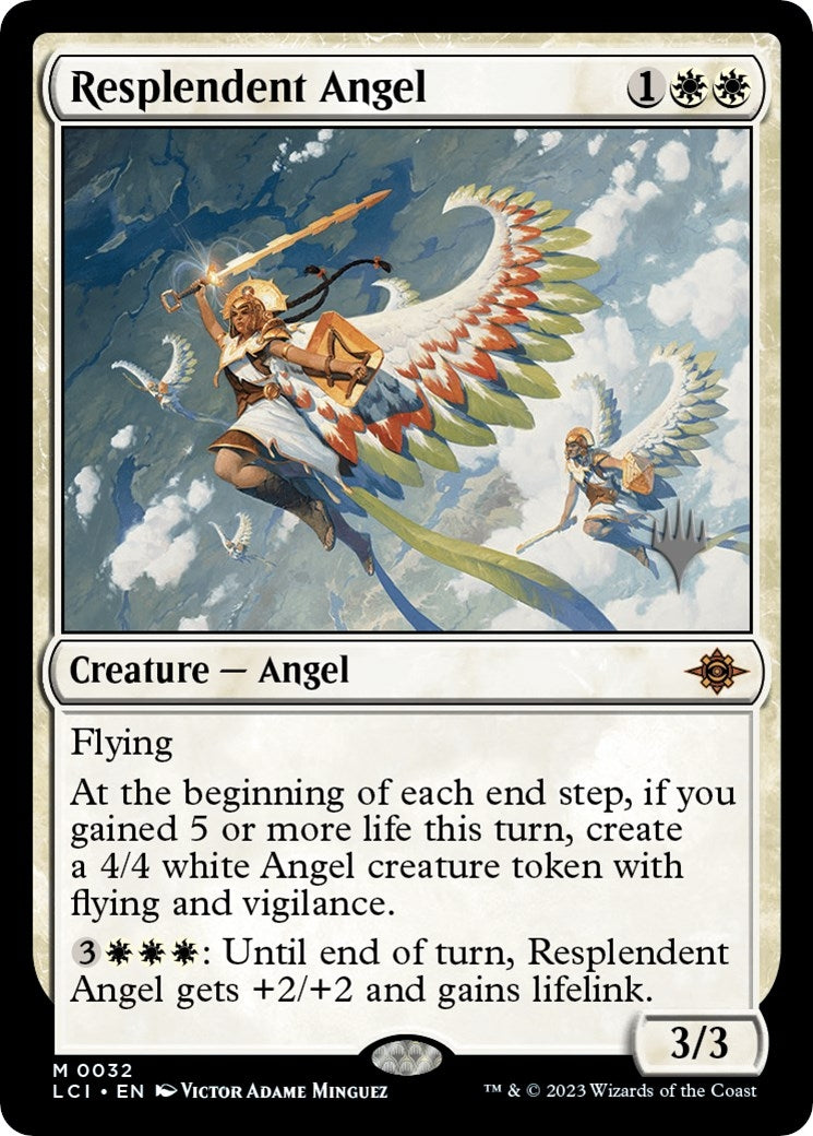 Image for Resplendent Angel (Promo Pack: The Lost Caverns of Ixalan) (32) - Magic: The Gathering