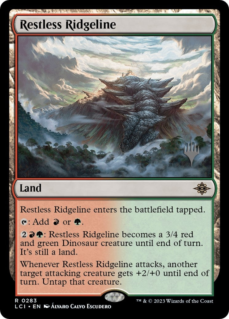 Image for Restless Ridgeline (Promo Pack: The Lost Caverns of Ixalan) (283) - Magic: The Gathering