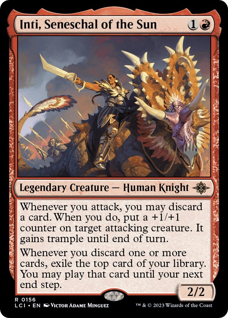 Image for Inti, Seneschal of the Sun (Promo Pack: The Lost Caverns of Ixalan) (156) - Magic: The Gathering