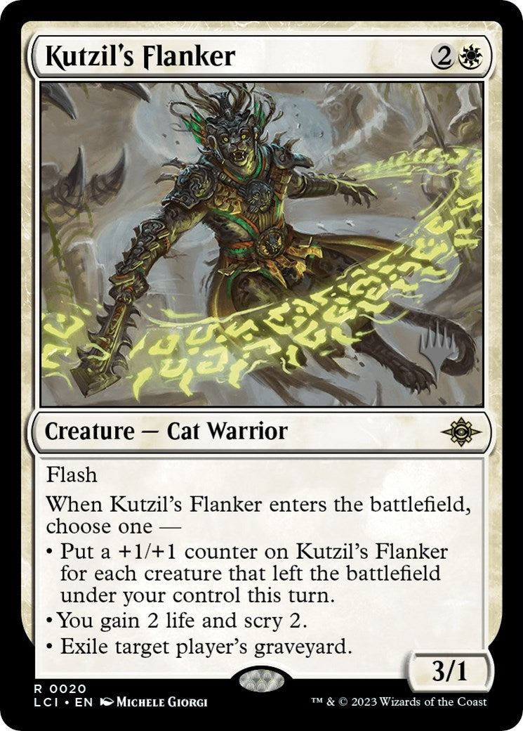Image for Kutzil's Flanker (Promo Pack: The Lost Caverns of Ixalan) (20) - Magic: The Gathering