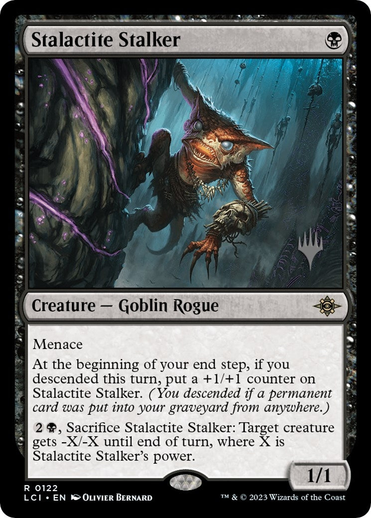 Image for Stalactite Stalker (Promo Pack: The Lost Caverns of Ixalan) (122) - Magic: The Gathering