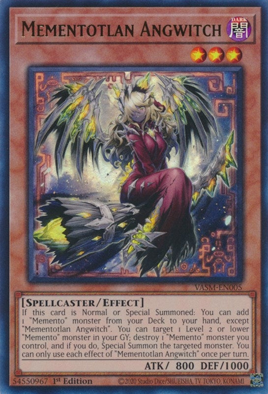 Image for Mementotlan Angwitch (Valiant Smashers) (VASM-EN005) - YuGiOh
