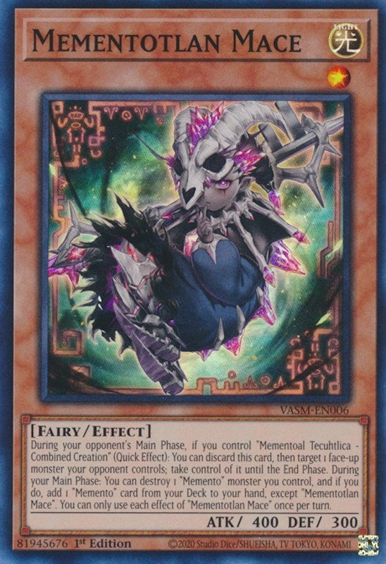 Image for Mementotlan Mace (Valiant Smashers) (VASM-EN006) - YuGiOh