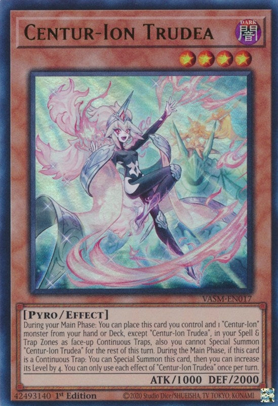 Image for Centur-Ion Trudea (Valiant Smashers) (VASM-EN017) - YuGiOh