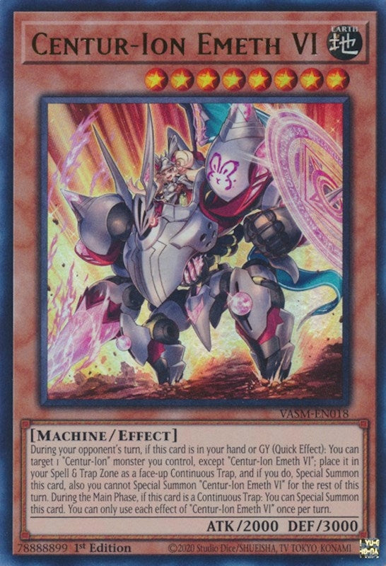 Image for Centur-Ion Emeth VI (Valiant Smashers) (VASM-EN018) - YuGiOh