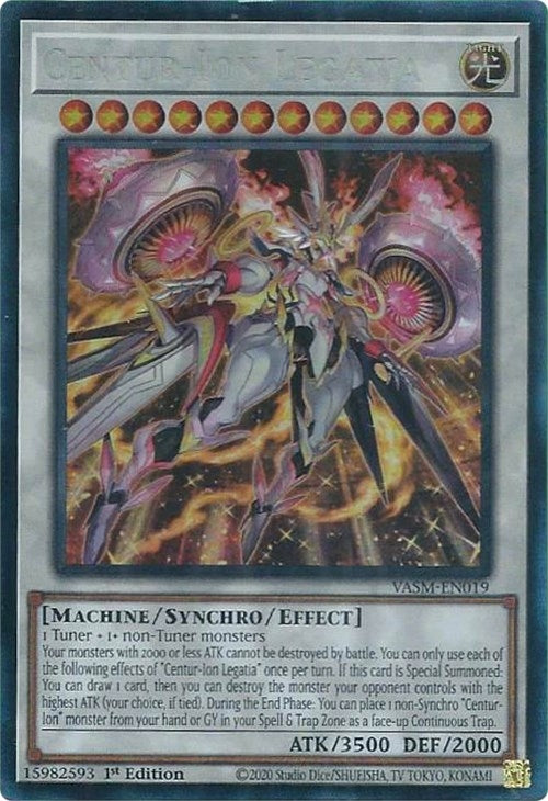 Image for Centur-Ion Legatia (CR) (Valiant Smashers) (VASM-EN019) - YuGiOh