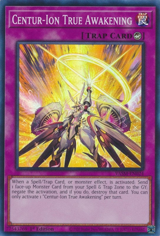 Image for Centur-Ion True Awakening (Valiant Smashers) (VASM-EN024) - YuGiOh