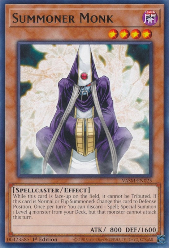 Image for Summoner Monk (Valiant Smashers) (VASM-EN025) - YuGiOh