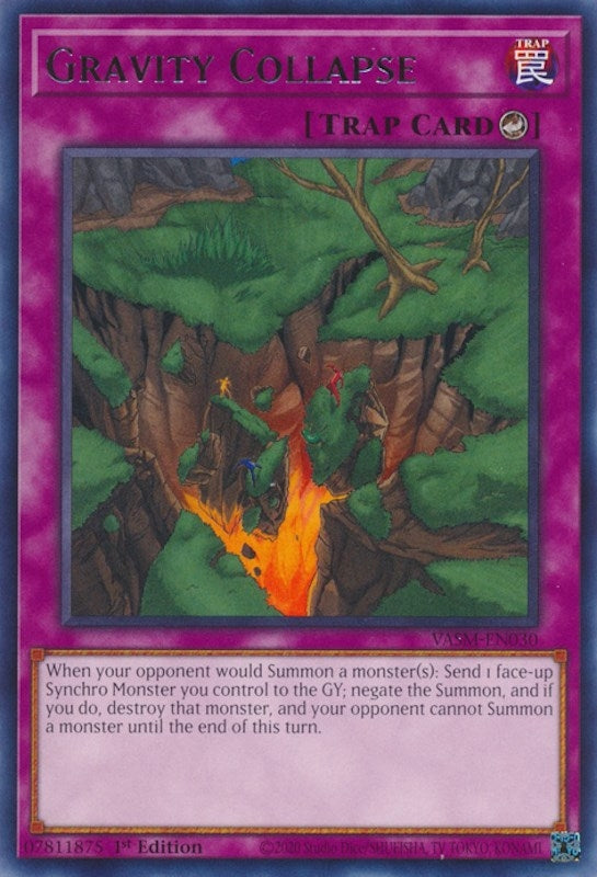 Image for Gravity Collapse (Valiant Smashers) (VASM-EN030) - YuGiOh
