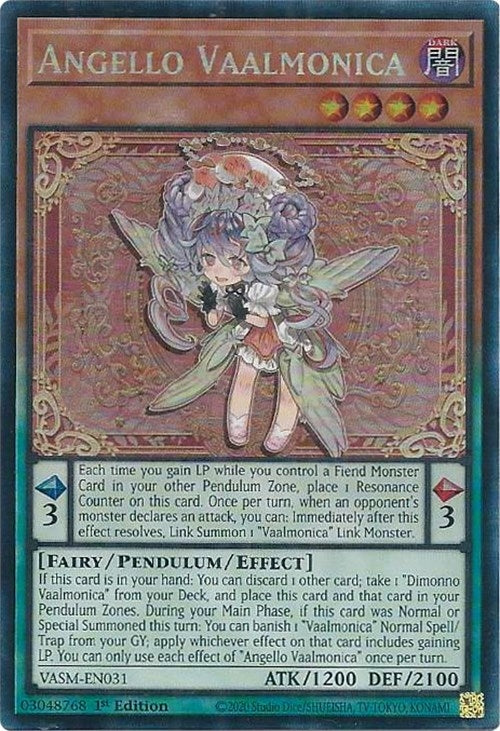 Image for Angello Vaalmonica (CR) (Valiant Smashers) (VASM-EN031) - YuGiOh
