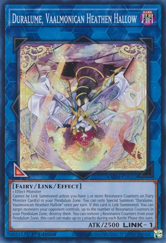 Image for Duralume, Vaalmonican Heathen Hallow (Valiant Smashers) (VASM-EN033) - YuGiOh