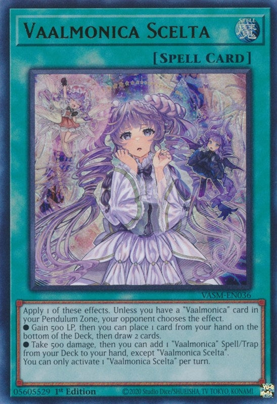 Image for Vaalmonica Scelta (Valiant Smashers) (VASM-EN036) - YuGiOh