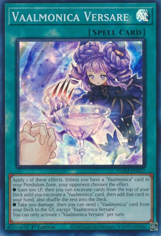 Image for Vaalmonica Versare (Valiant Smashers) (VASM-EN037) - YuGiOh