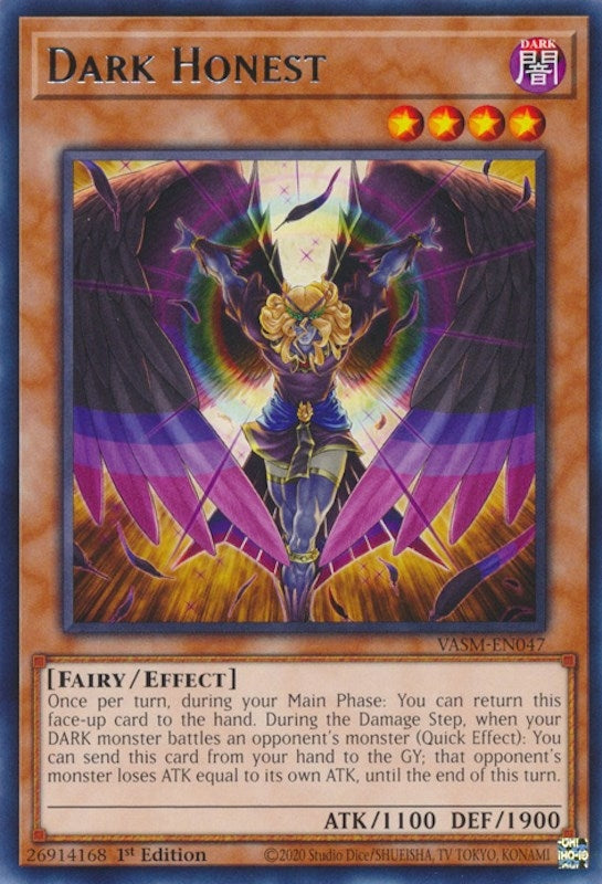 Image for Dark Honest (Valiant Smashers) (VASM-EN047) - YuGiOh