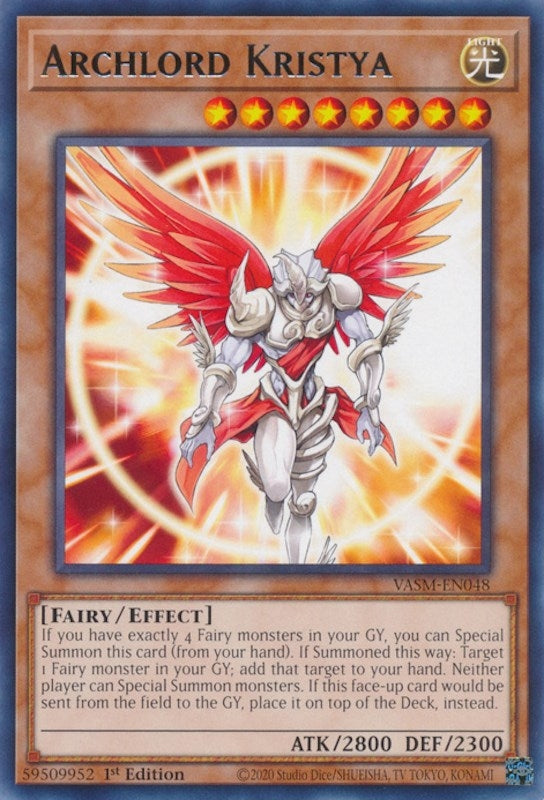 Image for Archlord Kristya (Valiant Smashers) (VASM-EN048) - YuGiOh