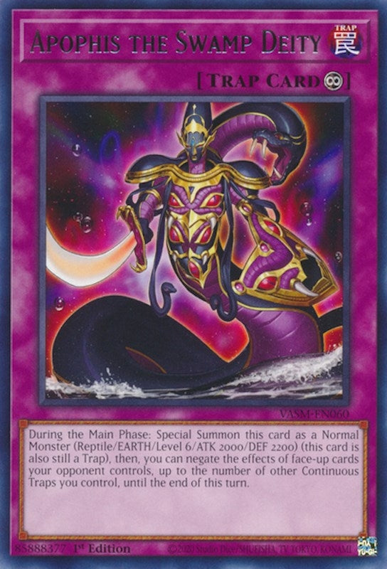 Image for Apophis the Swamp Deity (Valiant Smashers) (VASM-EN060) - YuGiOh