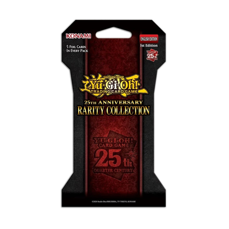 Image for 25th Anniversary Rarity Collection Sleeved Booster Pack - YuGiOh