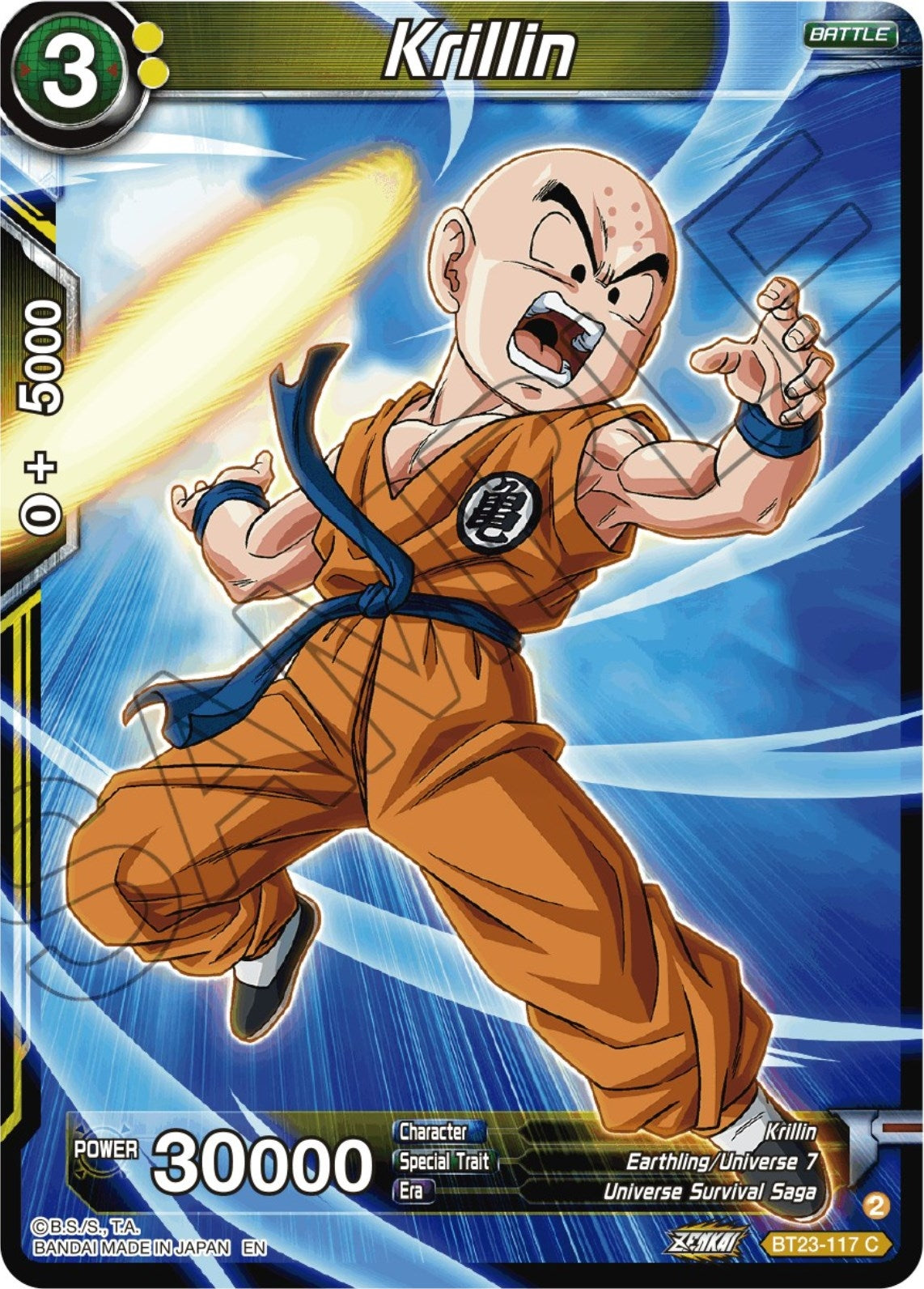 Image for Krillin (Perfect Combination) (BT23-117) - Dragon Ball Super: Masters