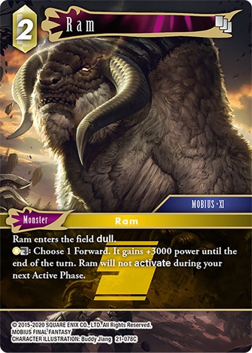 Image for Ram (Beyond Destiny) (21-078C) - Final Fantasy TCG