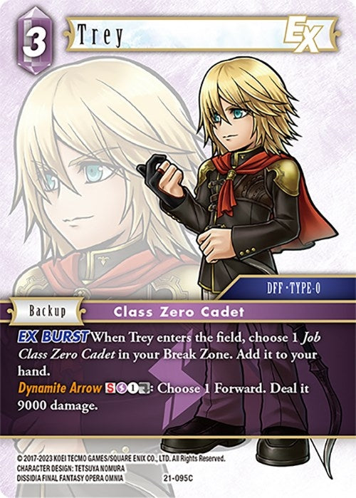 Image for Trey EX (Beyond Destiny) (21-095C) - Final Fantasy TCG