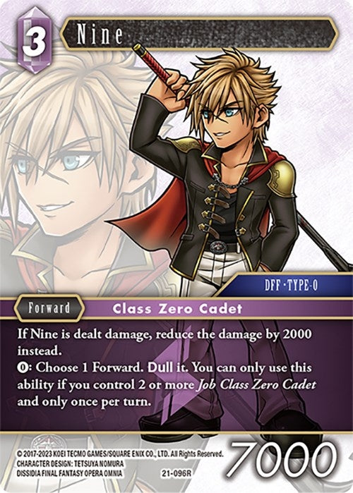 Image for Nine (Beyond Destiny) (21-096R) - Final Fantasy TCG