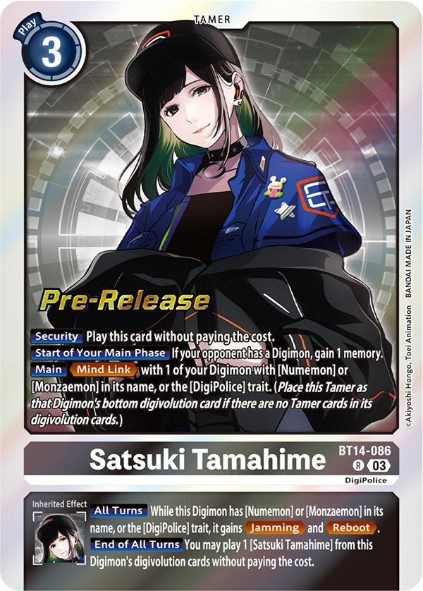 Image for Satsuki Tamahime (BT14-086 R) (BT14_PR) - Digimon Card Game